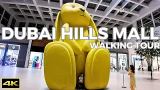 Dubai Hills Mall | Newest Luxury Mall | Walking Tour | 4K | 2023