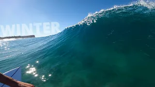 POV SURF RAW: PERFECT OFFSHORE WINTER SWELL AUSTRALIA!