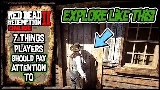 7 Things Players Must DO When Exploring! - RDO Relaxing Gameplay