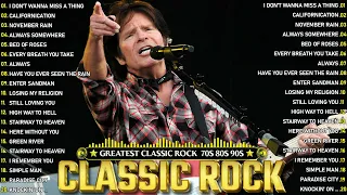 Best Classic Rock Songs Of All Time ⚡ Aerosmith, U2, The Beatles, ACDC, Metallica, Bon Jovi,   #3