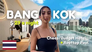 Is This The Best Cheap Hotel in Bangkok 🇹🇭 - $29 a Night Luxury Hotel