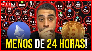 🚨BITCOIN URGENTE! VOCÊ TEM MENOS DE 24 HORAS! ESSE SERÁ O PRIMEIRO INDÍCIO!