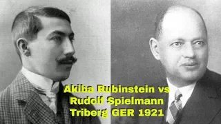 Why Did Spielmann Resign In A Winning Position? | Rubinstein vs  Spielmann: Triberg 1921