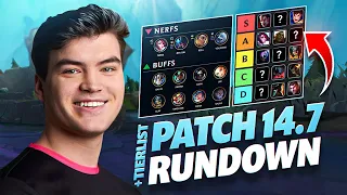 EVERYTHING YOU NEED to know about Patch 14 7 - TIER LIST + PATCH RUNDOWN