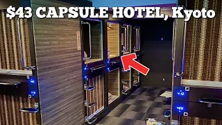 Staying at a capsule hotel with an artificial hot spring in Kyoto♨|Premier Resort Kyoto