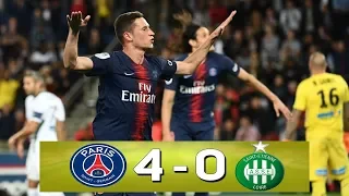 PSG vs Saint-Étienne 4-0 Highlights & All Goals 14/09/2018 HD