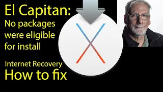 El Capitan: No packages were eligible for install-Fix