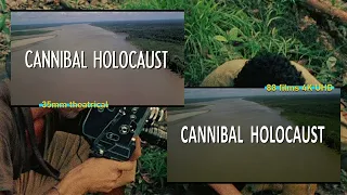 Cannibal Holocaust: Main Credits THEATRICAL vs 4K UHD