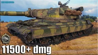 Жёлтый спецназ СТОК ЭКИПАЖ 11к урона ✅ World of Tanks 60TP Lewandowskiego лучший бой ТТ-10 Польша