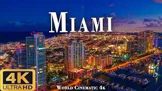 MIAMI 4K ULTRA HD [60FPS] - Epic Cinematic Music With Beautiful Nature Scenes - World Cinematic