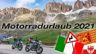 Motorradurlaub 2021 | Von Südtirol über den Gardasee bis nach Venedig