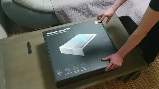 Распаковка и подключение/Unboxing -  Mi laser projector 150"