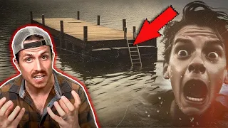 I double dare you to swim to this dock  Halloween