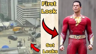 Shazam 2 Fury of The Gods Set Leaks, Teaser Trailer , and First Look at new Suit / Reaction