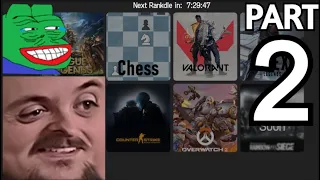 Forsen Plays Rankdle - Part 2 (With Chat)