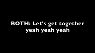 Let's Get Together( The Parent Trap) karaoke