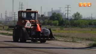 В городе начали ремонтировать дороги