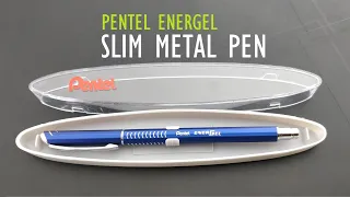 Pentel Energel Metal Lite - Slim Grip -  Rs 150 - 455  #pen #unboxing #students #exam