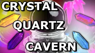 The RAINBOW Quartz Cavern In Planet Crafter 1.003