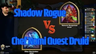 Chef Nomi Quest Druid vs Shadow Rogue | Hearthstone