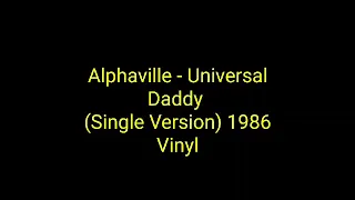 Alphaville - Universal Daddy (Single Version) 1986 Vinyl_synth pop