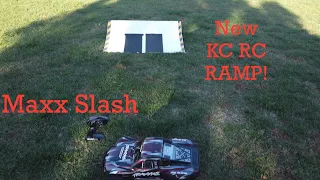 Maxx Slash! New KC-RC Ramp! traxxss