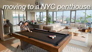 moving in and furnishing my NYC penthouse at 20 years old!