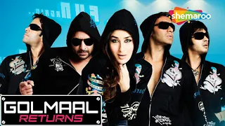 Golmaal Returns | Superhit Comedy Movie | Ajay Devgan- Arshad Warsi - Tusshar Kapoor