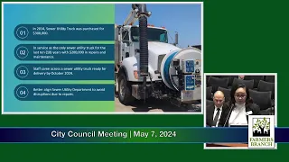 City Council Meeting May 7, 2024