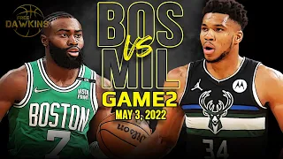 Boston Celtics vs Milwaukee Bucks Game 2 Full Highlights | 2022 ECSF | FreeDawkins