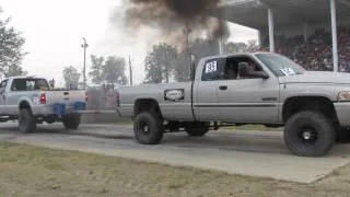 Dodge Vs Ford Truck Tug Of War At Wapak Tug Fest