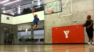 White Kid  5feet 8 inches Dunks After 6 Months Of Training