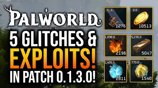 Palworld - 5 GLITCHES AFTER PATCH 0.1.3.0!
