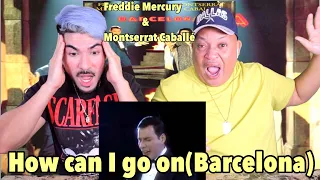 FIRST TIME HEARING Freddie Mercury & Montserrat Caballe-How can I go on(Barcelona) | REACTION