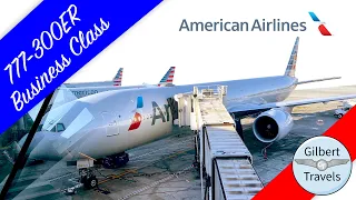 American Airlines 777-300ER Flagship Business Class Transcontinental Review & LAX Flagship Lounge