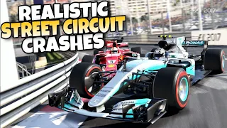 F1 REALISTIC STREET CIRCUIT CRASHES 2014-2022 #9