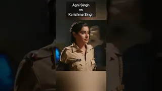 Agni Singh vs Karishma Singh. Yukti Kapoor police look status. #madamsir #yukti_kapoor #agnifera