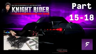 Fanhome Knight Rider K.I.T.T. Part 15 - 18 - Rechter Radkasten, Vorderrad und Kühlsystem!