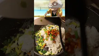 Sanji Fried Rice from One Peice | Sanji and Banbans Fried Rice from One Peice