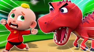 T-rex is Coming! - Dinosaur Song - Baby Songs - Kids Song & More Nursery Rhymes | PIB Little