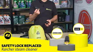 Steam cleaner safety lock - Karcher