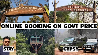 Pilibhit Tiger Reserve & Katarniaghat Accommodation & Jungle Safari Online Booking Full Process.