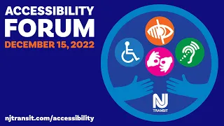 NJ TRANSIT Accessibility LiveStream