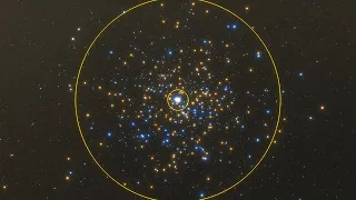 Simulation of the orbits of stars around the black hole at the centre of the Milky Way