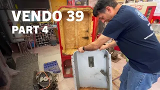 Inner Cabinet & Compressor Removal | 1951 Vendo 39 Coke Machine Restoration