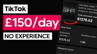 How To Make Money From TIKTOK CREATIVITY PROGRAM in 2023 As A Beginner (No EXPERIENCE)