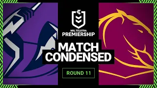 NRL 2023 | Melbourne Storm v Brisbane Broncos | Condensed Match, Round 11