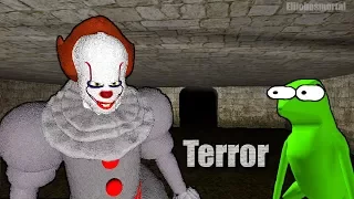 TERROR BAJO TIERRA "IT Pennywise" Acecha - GMOD Sanbox Terror Random (Con Amigos! Funny Moments)