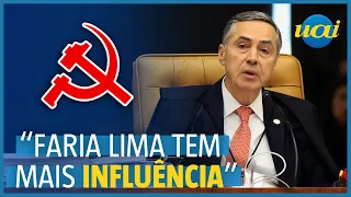 Barroso: 'Faria Lima tem mais influência' do que o comunismo