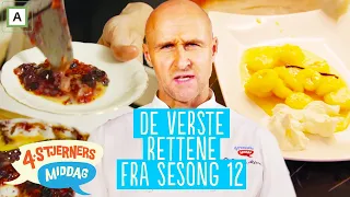 4-stjerners middag | De verste rettene fra sesong 12 | discovery+ Norge